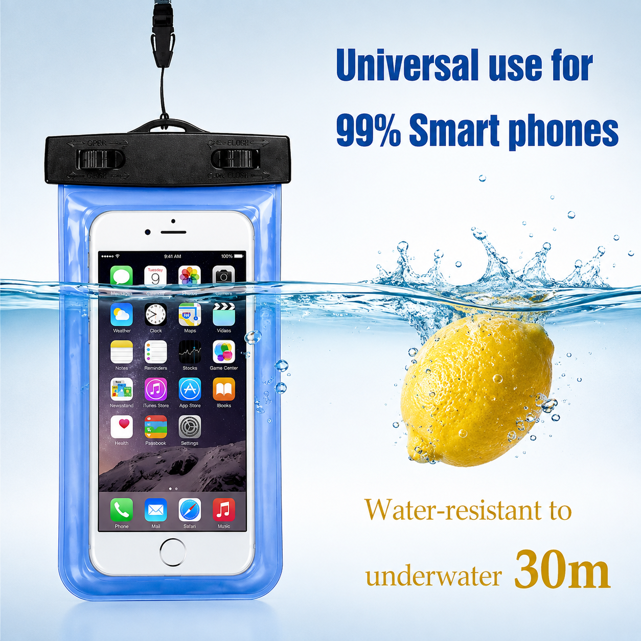 North Forge AquaGuard™ Floating Phone Pouch 3-Pack