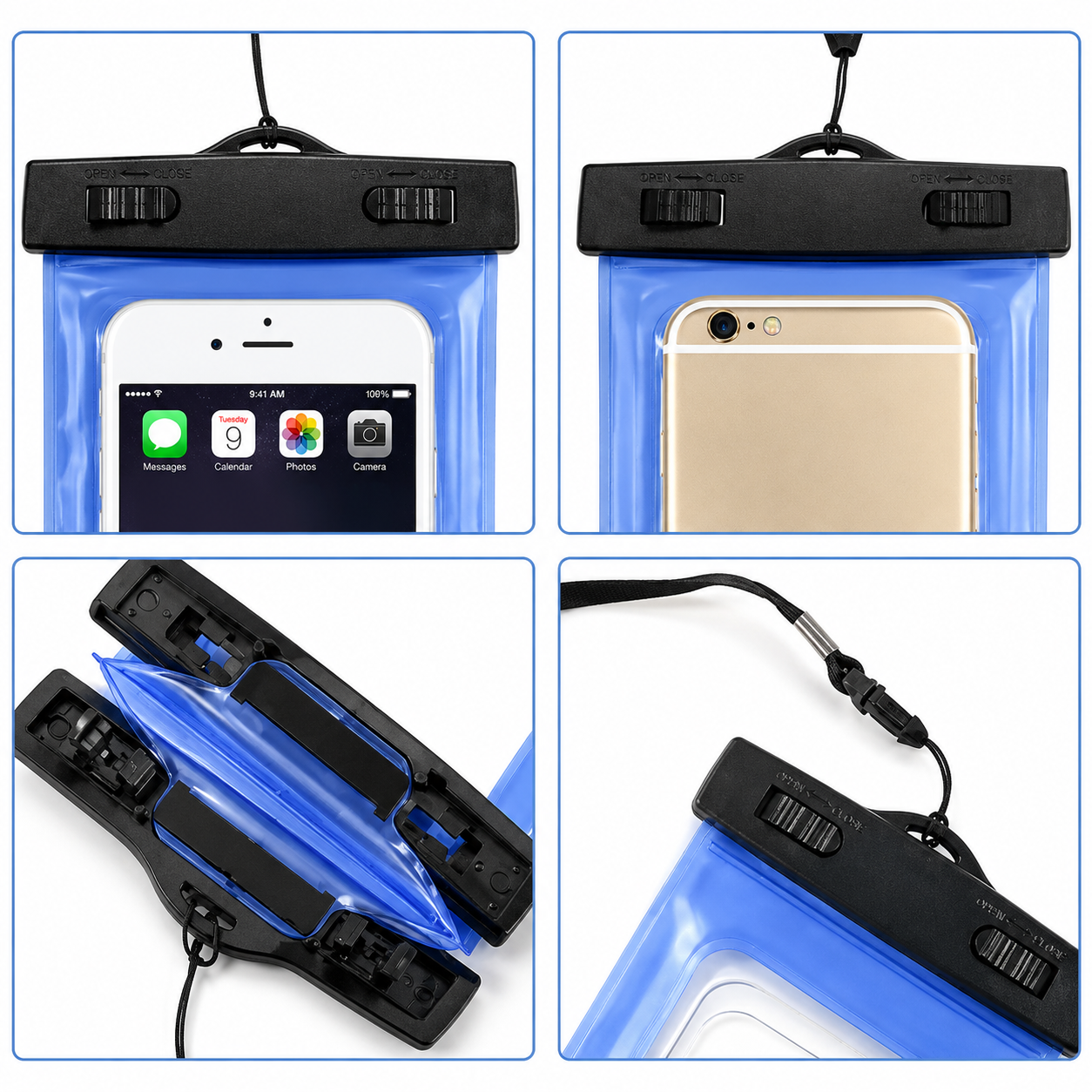 North Forge AquaGuard™ Floating Phone Pouch 3-Pack